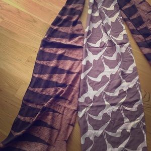 2 Manaola custom pareo scarf Nanaka + Iwa Bird